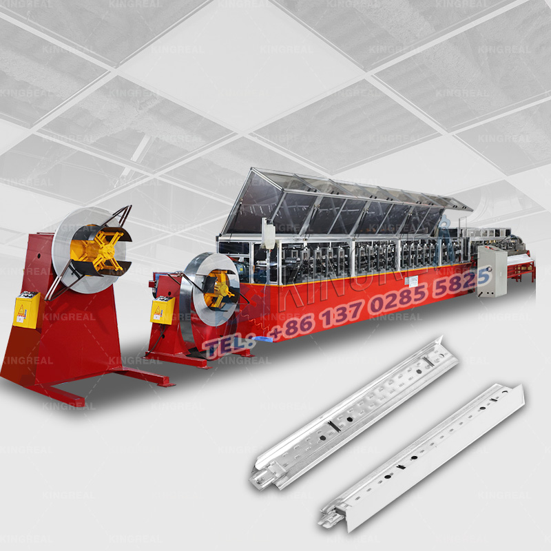 Metal Ceiling T Bar Making Machine