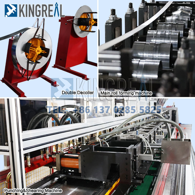 Metal Ceiling T Bar Making Machine
