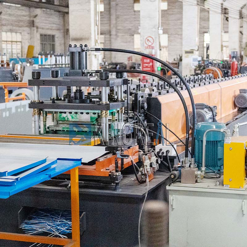 open cell ceiling machine