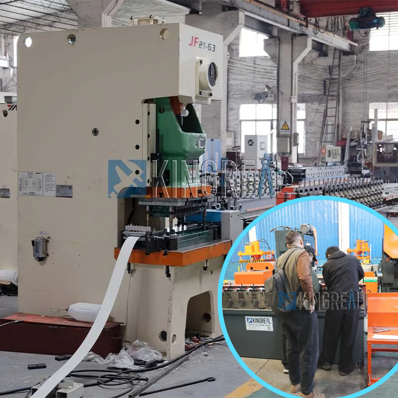 How to use open cell ceiling machine?