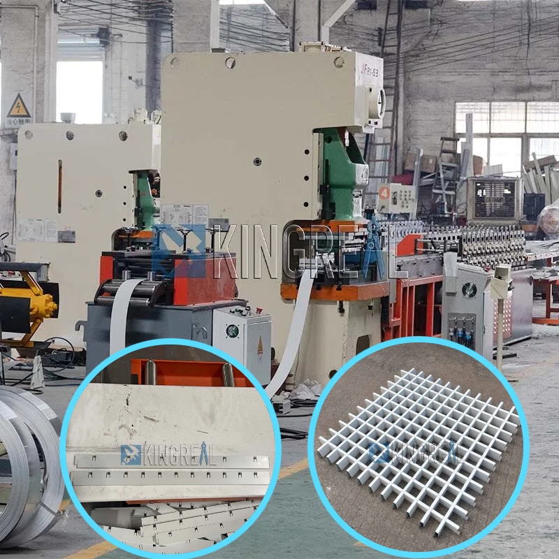 What is the purpose of open cell ceiling machine?