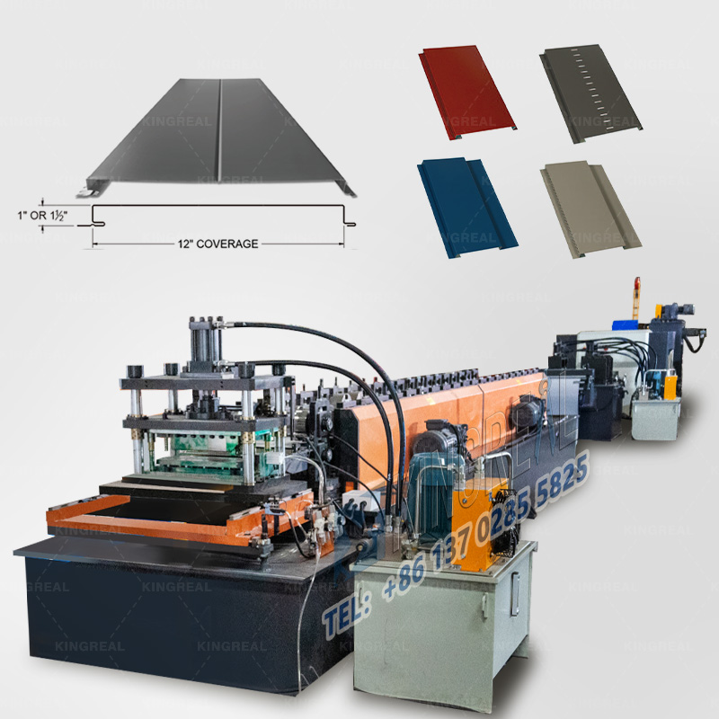 facade panel roll forming machine
