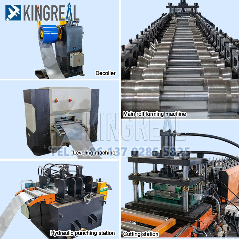 ماكينة تشكيل ألواح الواجهات بالدرفلة