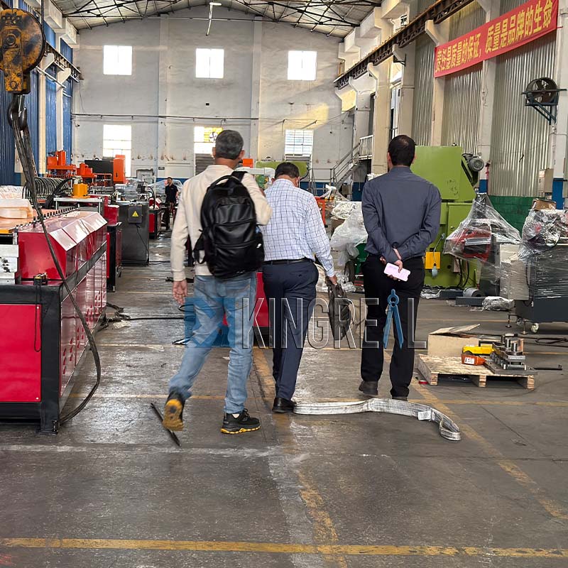 metal wall board making machine