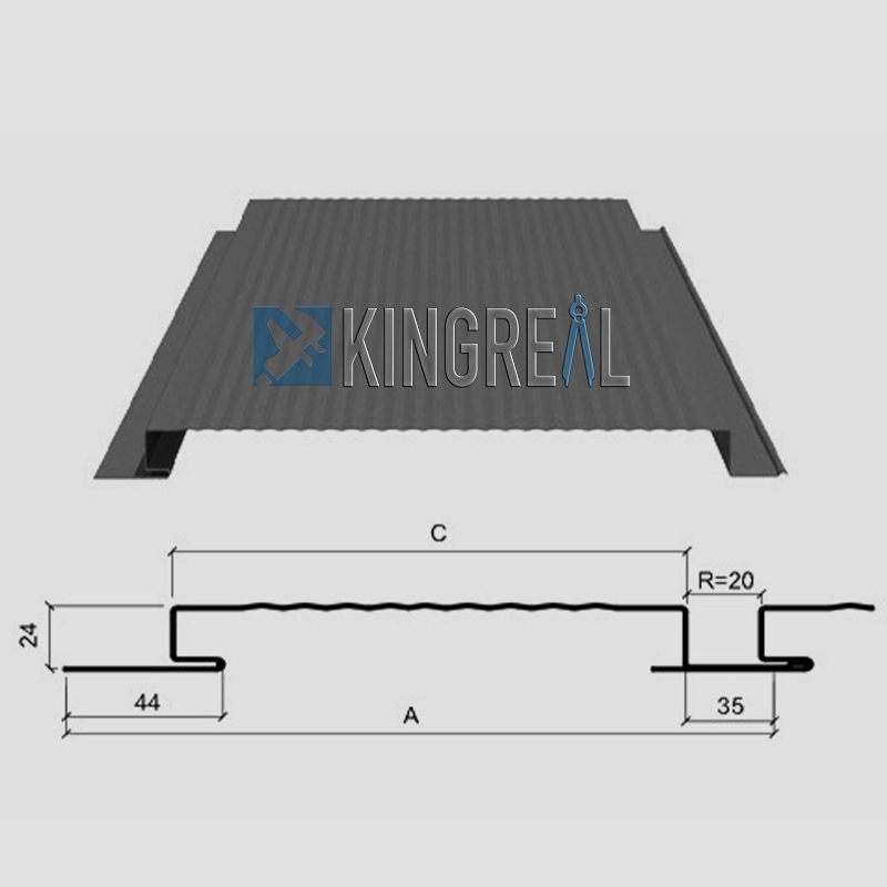 wall panel cladding making machine