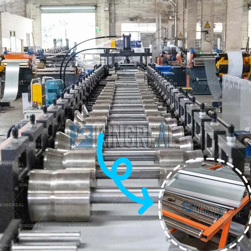 ماكينة تشكيل ألواح الكاسيت باللفائف لتوفير المرونة والتوفير