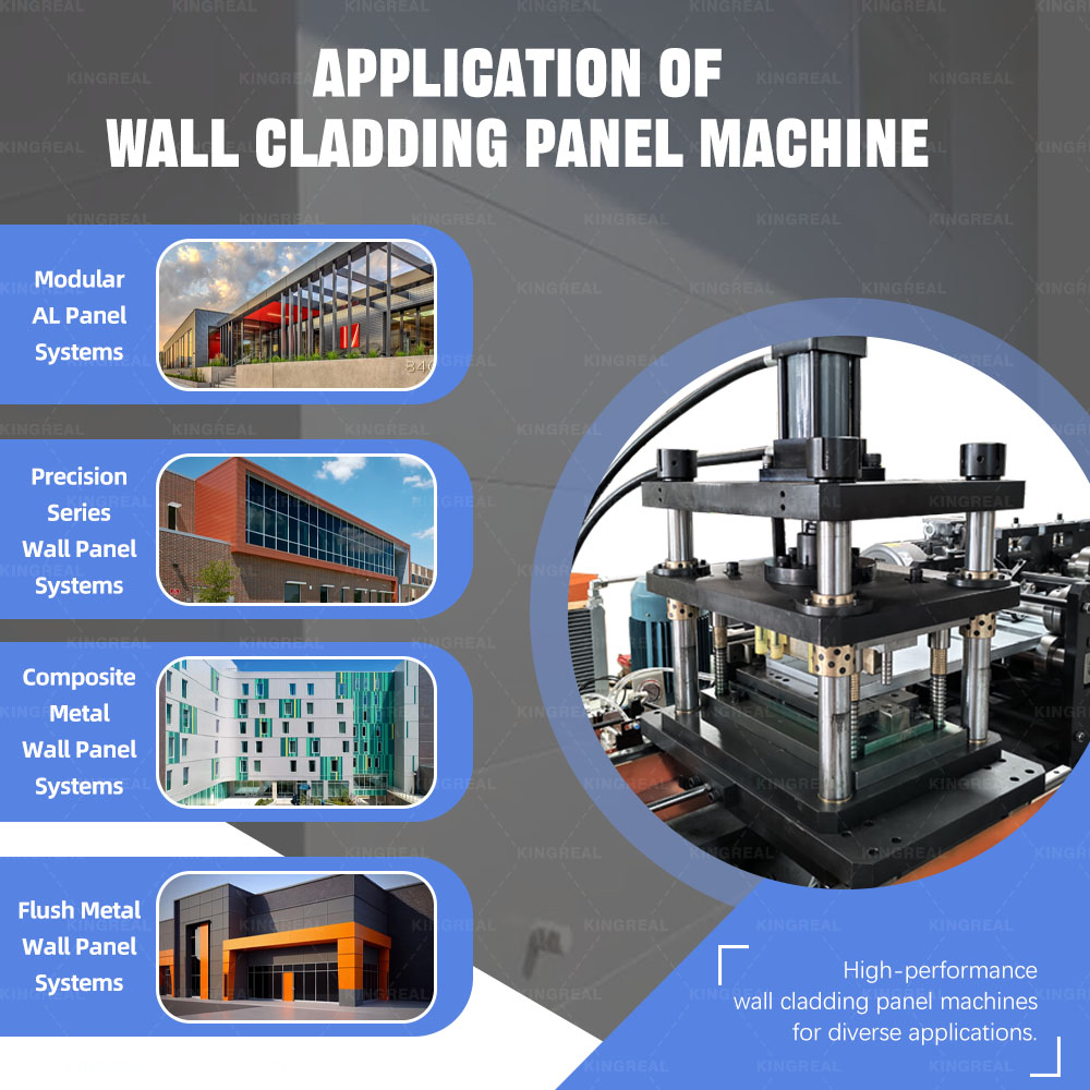 wall siding panel making machine