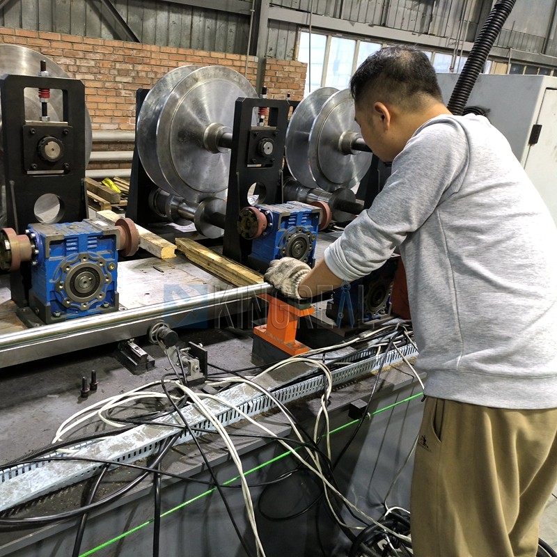 ceiling baffle machine