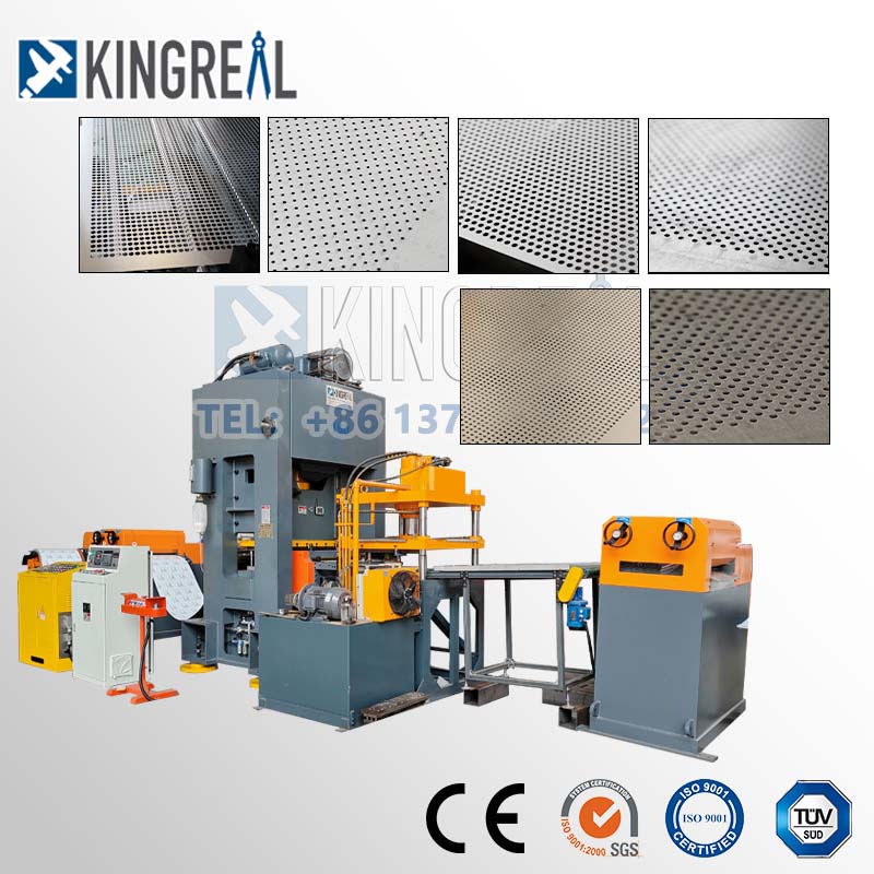 perforated metal ceiling panel machine