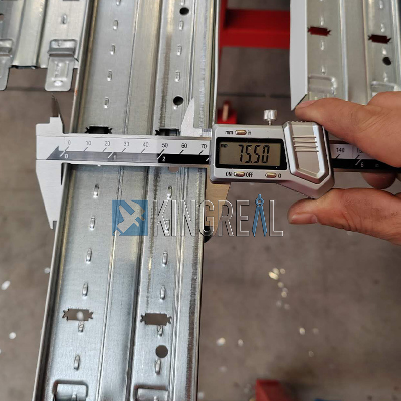 ceiling t bar machine