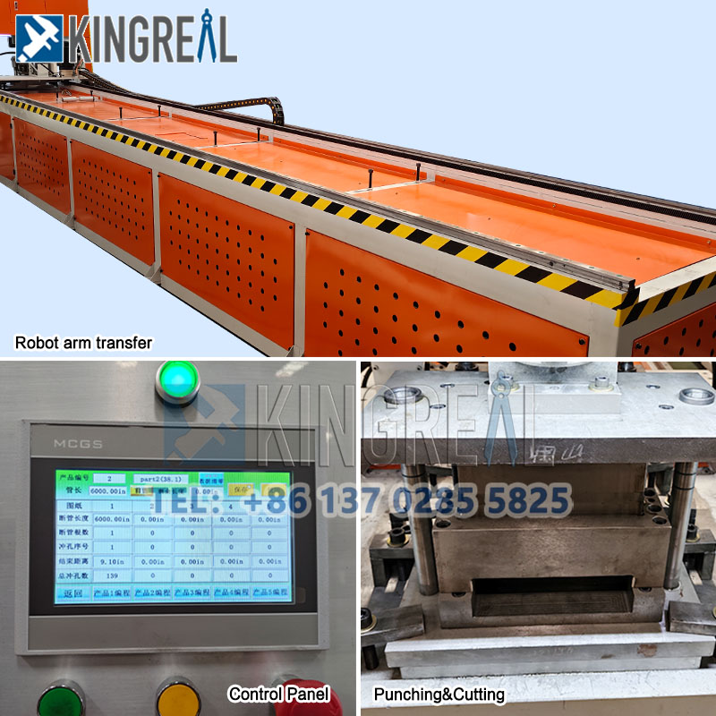 steel strip cnc hydraulic punching machine