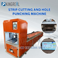 Machine de poinçonnage hydraulique CNC pour bandes d'acier