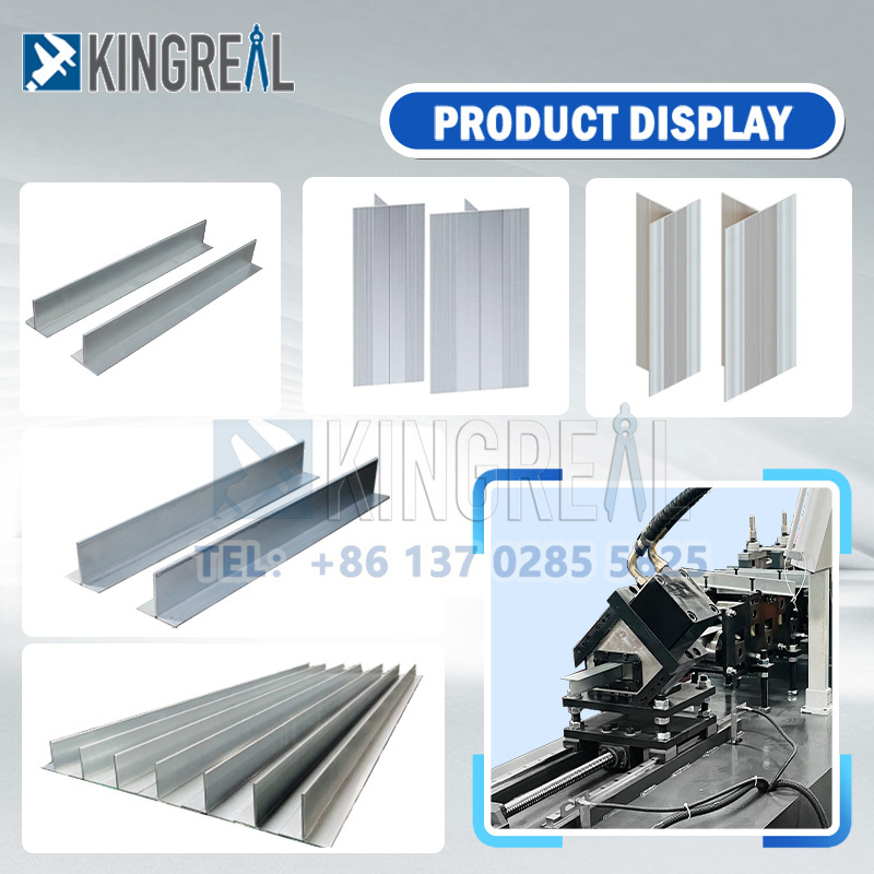 Máquina para fabricação de perfis T de aço