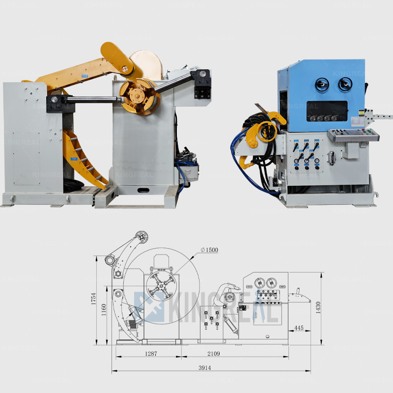 Decoiler Straightener Feeder
