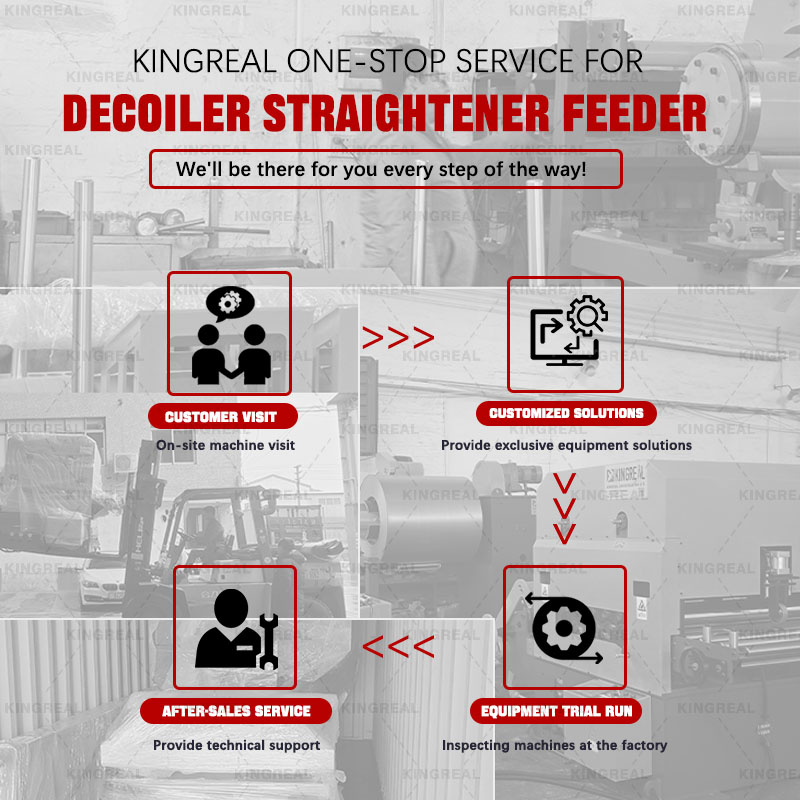 decoiler straightener and feeder