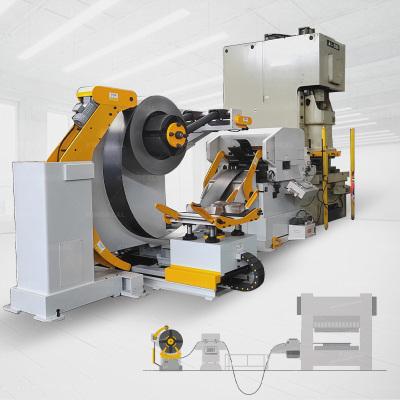 Desbobinador Enderezador Alimentador de Prensa Punzonadora