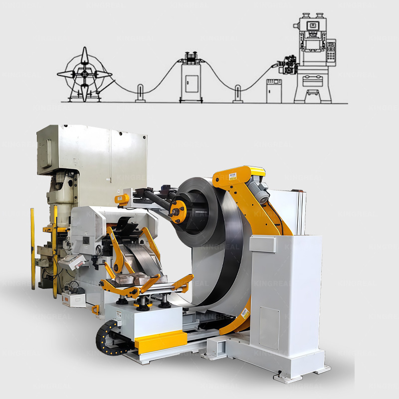 3 In 1 Straightener Feeder Uncoiler