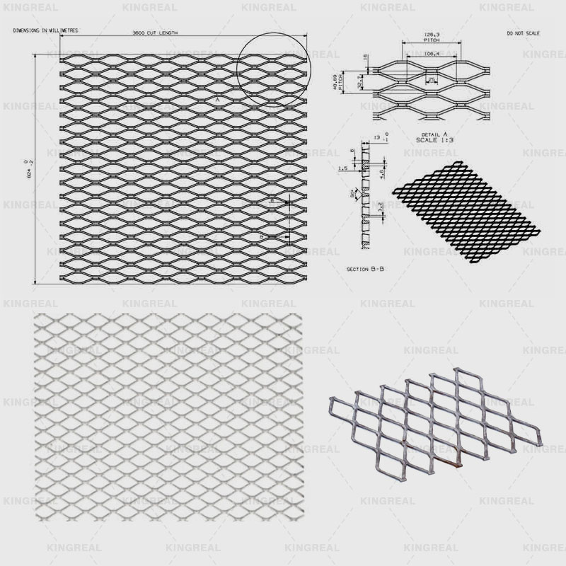 expanded metal mesh making machine