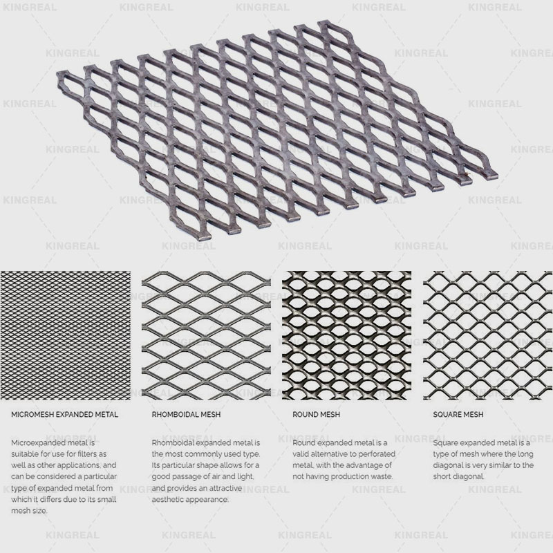 expanded metal mesh machine