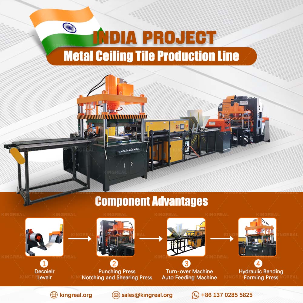 aluminum ceiling tile machine