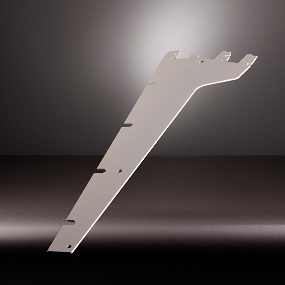 metal sheet production line for shelving brackets