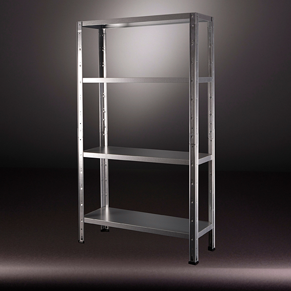 metal sheet production line for shelving brackets