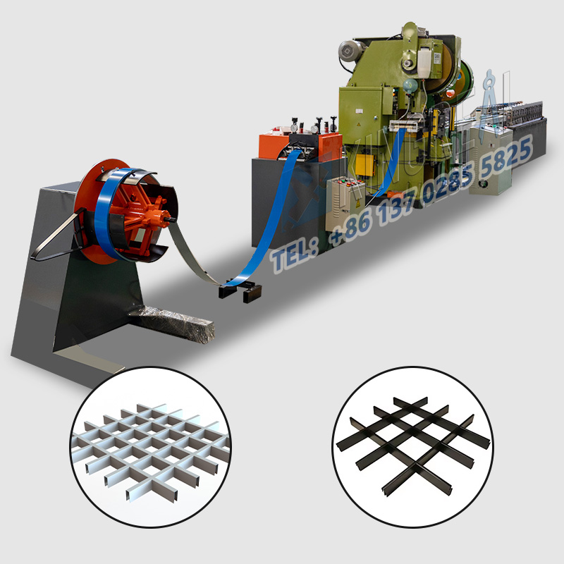 open cell ceiling machine