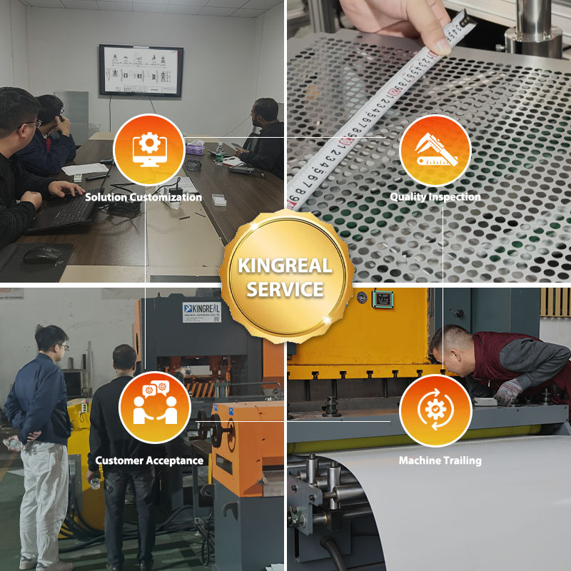 coil and roll sheet perforation machine