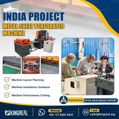 Projet Inde : Machine à perforer les tôles métalliques