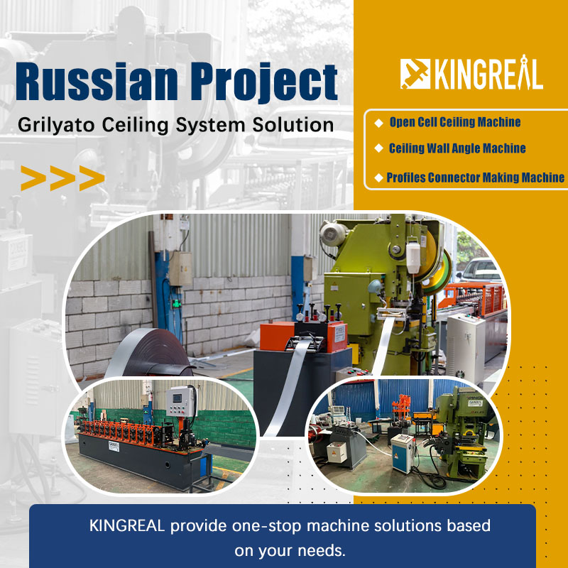 Russian Project: Grilyato Ceiling System Solution