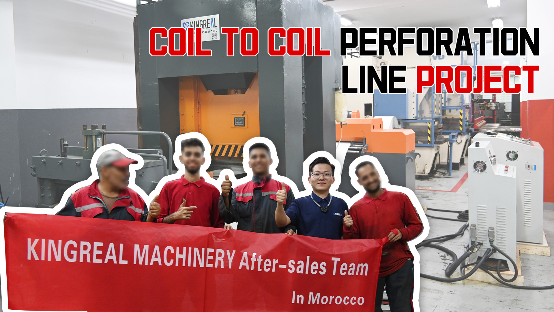 Morocco Project: Coil to Coil Perforation Line