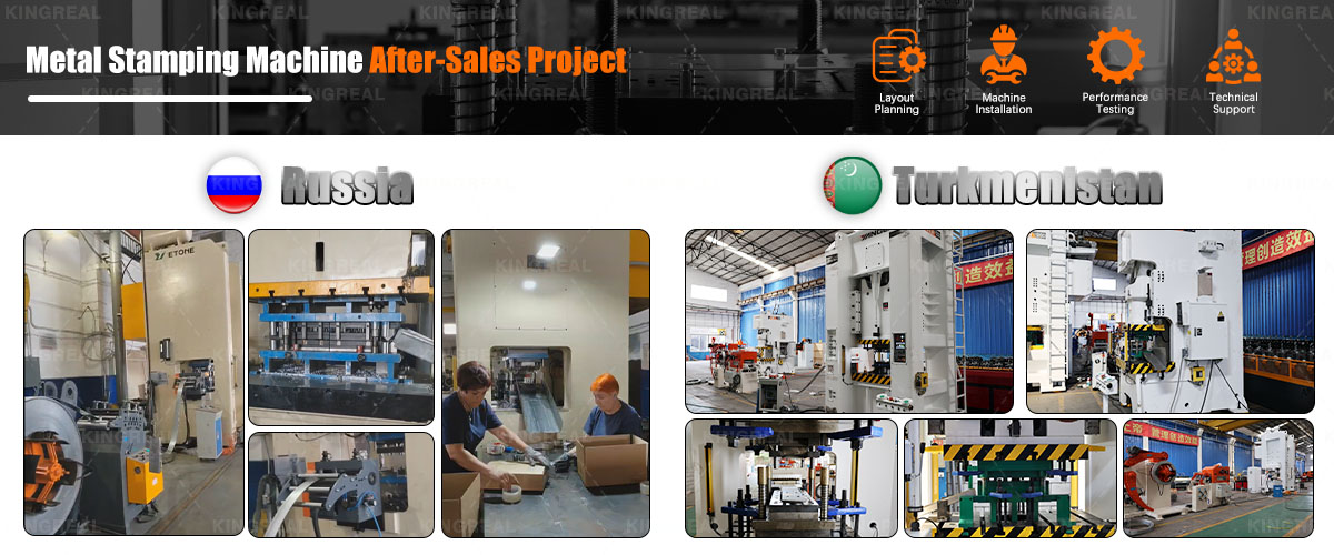 metal stamping making machine