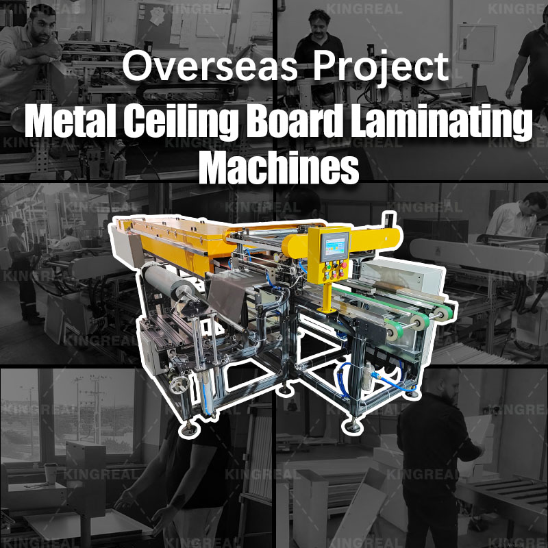 metal ceiling tile textile stick machine