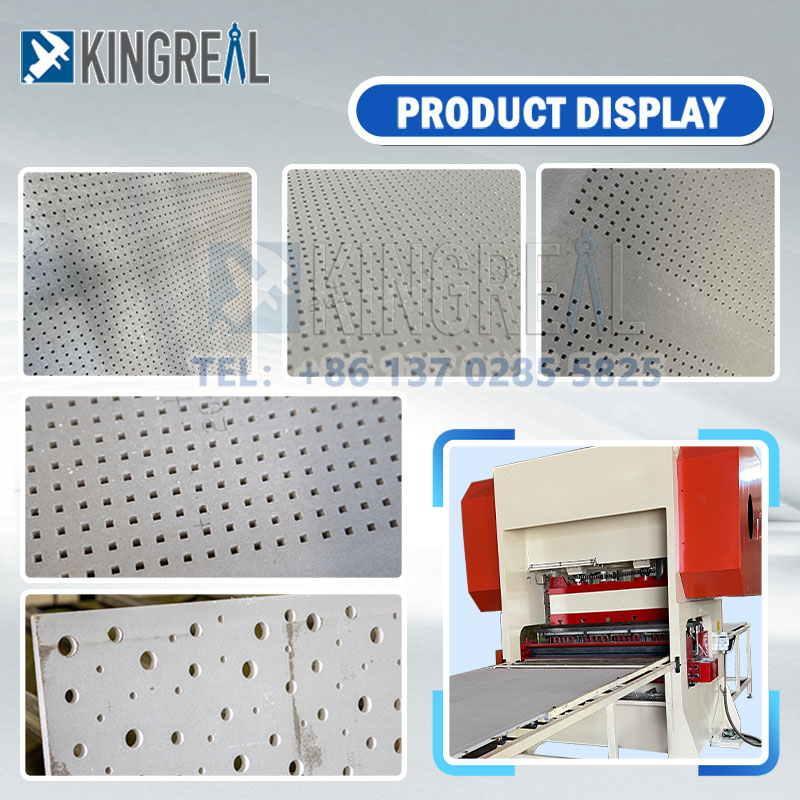 gypsum board perforated machine