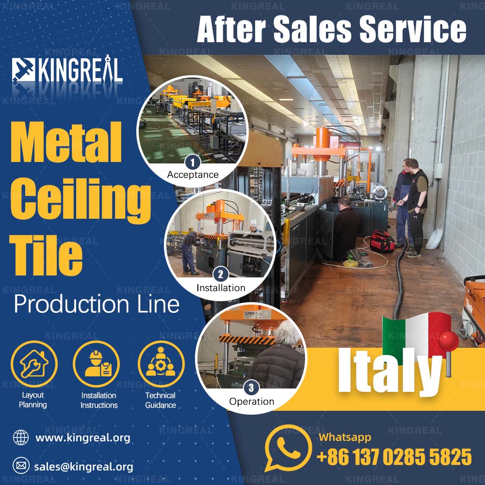 ceiling panel production line