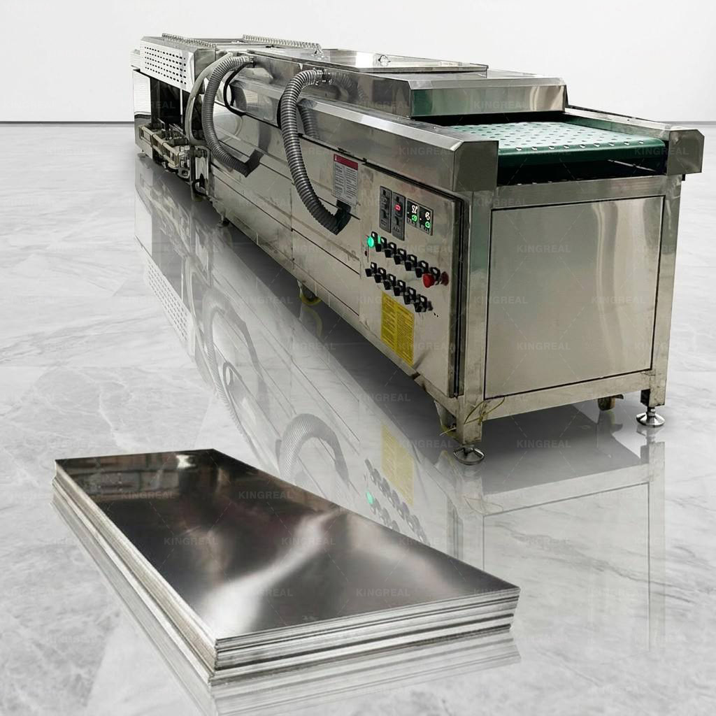 aluminum sheet washing machine