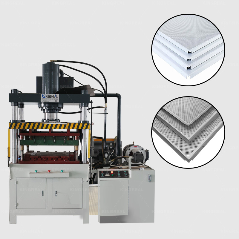 Máquina dobladora y formadora de placas metálicas para techos