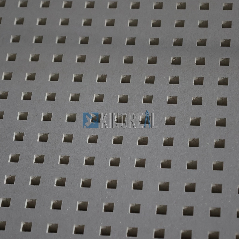 perforated gypsum ceiling board making machine