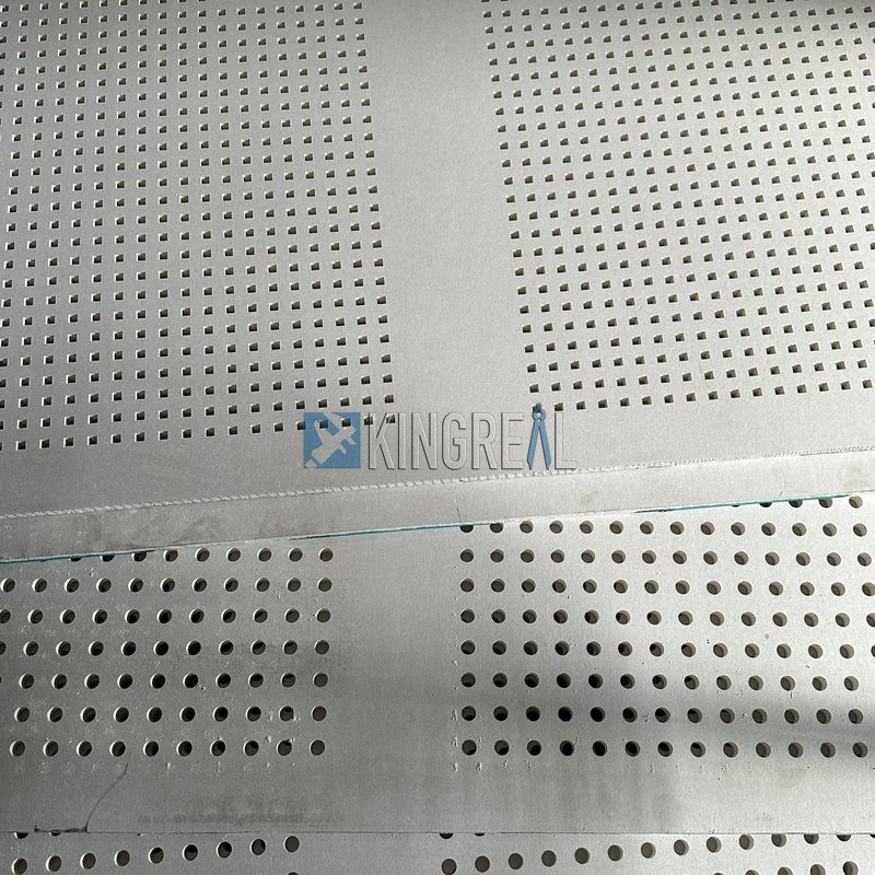 gypsum ceiling tile perforating machine