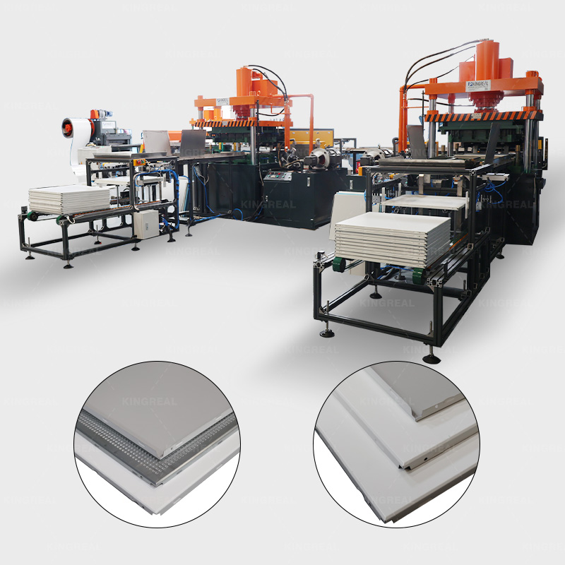 metal ceiling tile production line