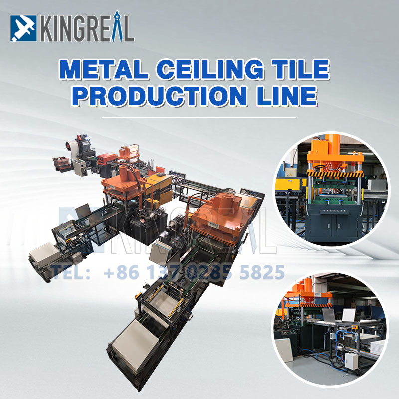metal ceiling panel production line
