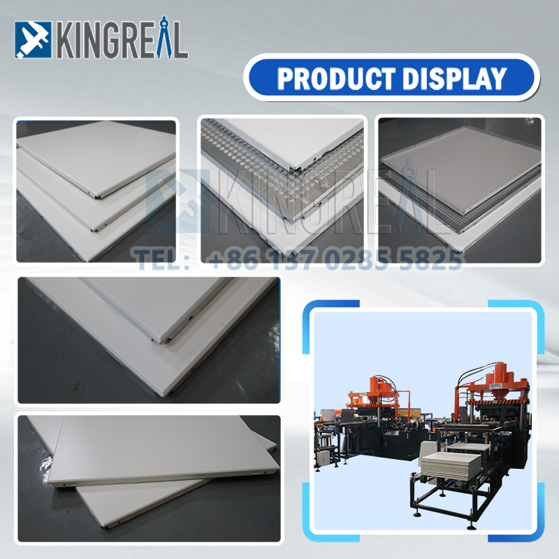 metal ceiling tile production line