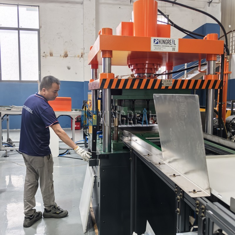metal ceiling panel production line