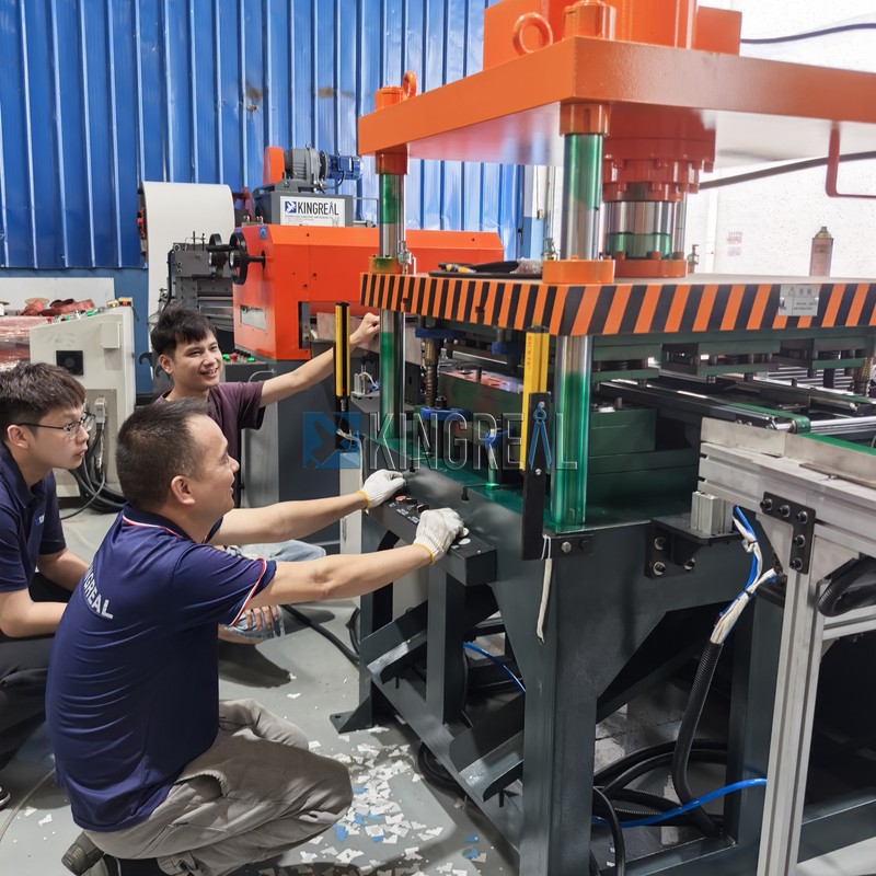 metal ceiling tile production line
