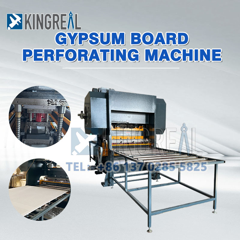 gypsum board perforation machine