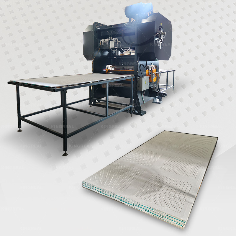 Máquina perforadora de placas de yeso para techos
