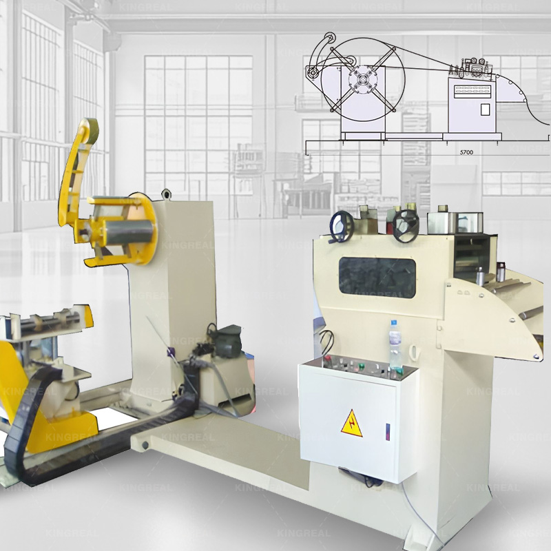 uncoiling straightener machine