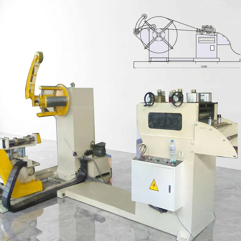 uncoiling straightening machine