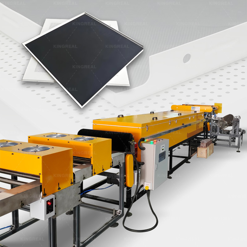 drop ceiling panel making machine
