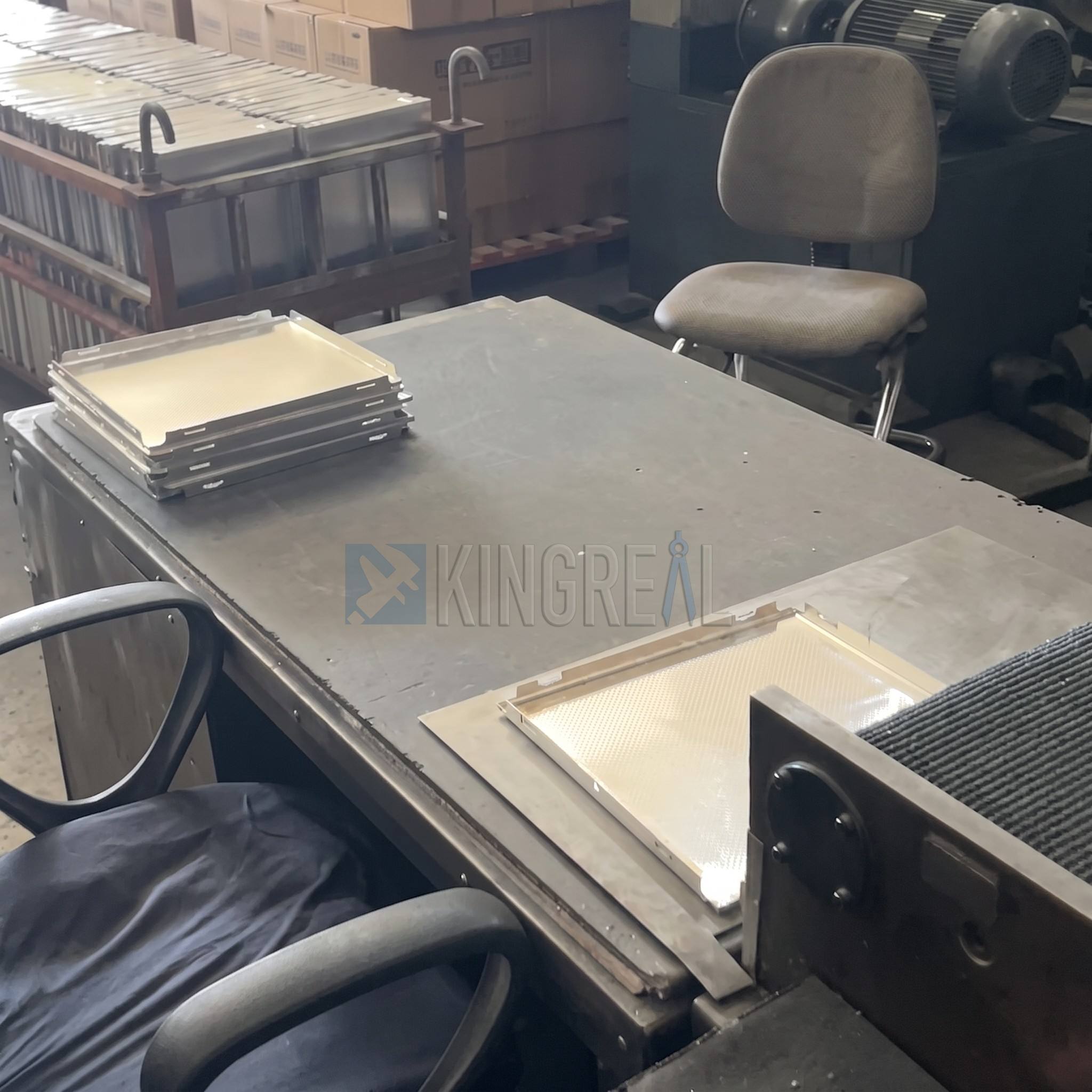 metal ceiling tile production line